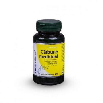 Carbune medicinal, 60 capsule, Dvr Pharm (Gramaj: 60 capsule)