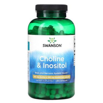 Choline & Inositol 250mg, 250 capsule - Swanson