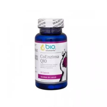 Coenzima Q10 30 capsule Bio Elemente Coenzima Q10 30 capsule Bio Elemente