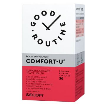 Comfort-U Good Routine, 30 capsule, Secom (Concentratie: 30 capsule)
