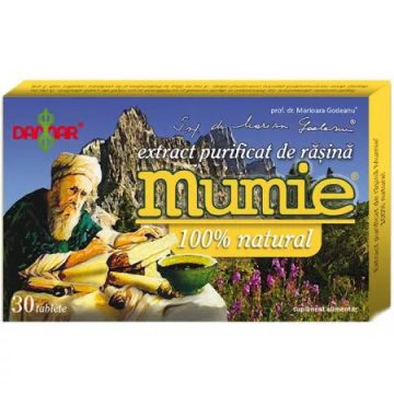 Extract purificat de rasina Mumie 30 tablete Damar General Trading