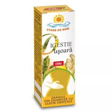 Granule din zaharoza cu uleiuri esentiale Digestie 4 g Fares