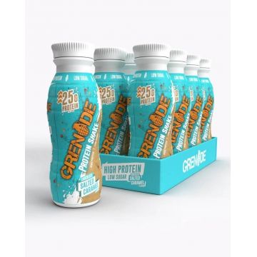 Grenade Shake Proteic Rtd Cu Aroma De Caramel Sarat, 330 Ml