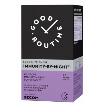 Immunity By Night Good Routine, 60 comprimate, Secom (Concentratie: 60 capsule)