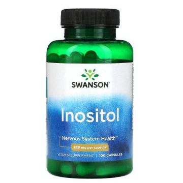 Inositol (Vitamina B8) 650mg, 100 capsule - Swanson