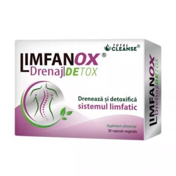 Limfanox Drenaj Detox Total Cleanse 30 capsule Cosmopharm