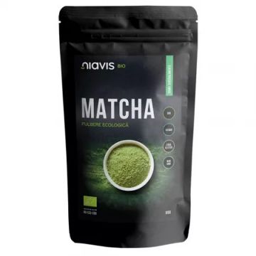 Matcha pulbere ecologică 60 grame Niavis