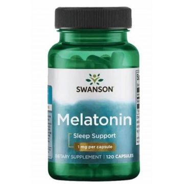 Melatonina 1mg, 120 capsule - Swanson