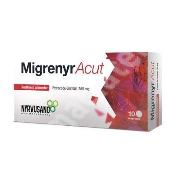 Migrenyr Acut, 10 comprimate Nyrvusano (Gramaj: 10 comprimate)