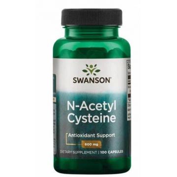 N-Acetyl Cysteine (NAC) 600mg, 100 capsule - Swanson