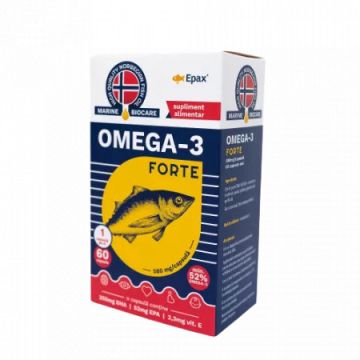 Omega 3 Forte Marine Biocare Epax 60 capsule Phyto Biocare