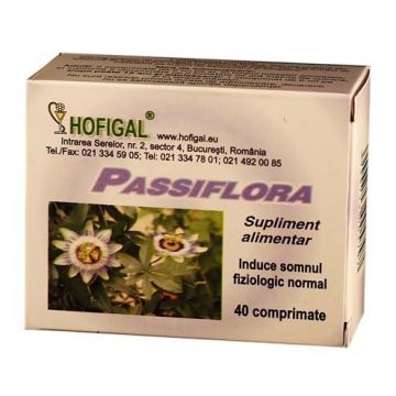 Passiflora Hofigal 40 comprimate (Concentratie: 880 mg)