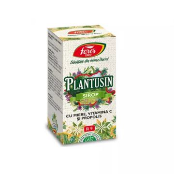 Plantusin sirop cu miere si Vitamina C + propolis R9 100 ml Fares