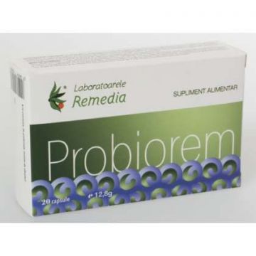 Probiorem Remedia 20 capsule (Concentratie: 520 mg)