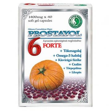 Prostayol 6 Forte Dr. Chen Patika Mixt Com 40 capsule (Concentratie: 1000 mg)