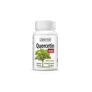 Quercetin mini, 30 capsule vegetale, 250mg, Zenyth (Concentratie: 250 mg)