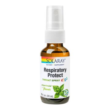 Respiratory Protect Kidz Throat Spray Solaray, 30 ml, Secom (Gramaj: 30 ml)