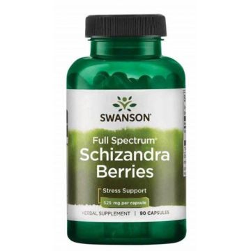 Schizandra Berries 525 mg, 90 capsule - Swanson