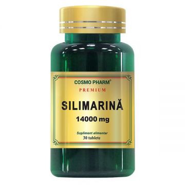Silimarina 14000 mg Cosmopharm 30 tablete (Concentratie: 714 mg)