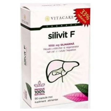 Silivit F Vitacare (Ambalaj: 90 capsule, Concentratie: 250 mg)
