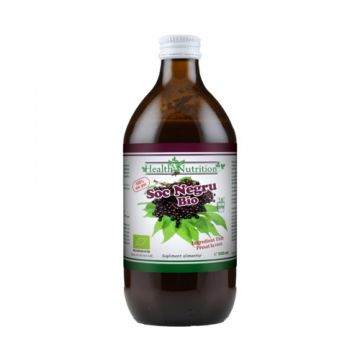 Soc Negru Bio - suc 100% PUR 500 ml, Health Nutrition (Gramaj: 500 ml)