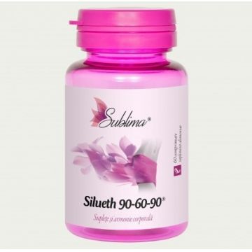 Sublima Silueth Dacia Plant 60 comprimate (Concentratie: 505 mg)