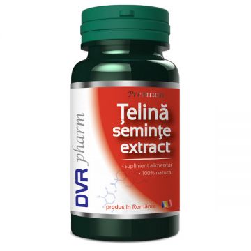 Telina Seminte Extract DVR Pharm 60 capsule (Concentratie: 450 mg)