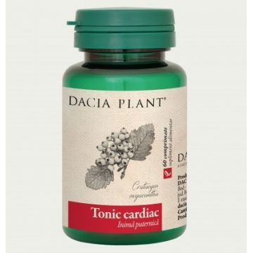 Tonic Cardiac Dacia Plant 60 comprimate (Concentratie: 500 mg)