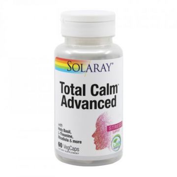 Total Calm Advance Solaray, 60 capsule, Secom (Concentratie: 60 capsule)