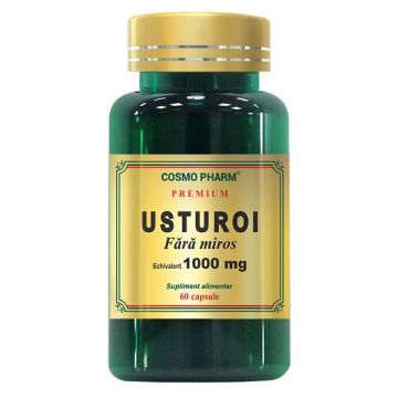 Usturoi fara miros Cosmopharm Premium (Concentratie: 10 mg, Ambalaj: 60+30 capsule)