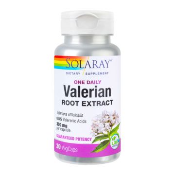 Valerian SECOM Solaray 30 capsule (Concentratie: 500 mg)