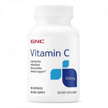 Vitamina C 500, 90 capsule, GNC (Gramaj: 90 capsule)