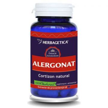 Alergonat 60 capsule Herbagetica (Ambalaj: 60 capsule, Concentratie: 300 mg)