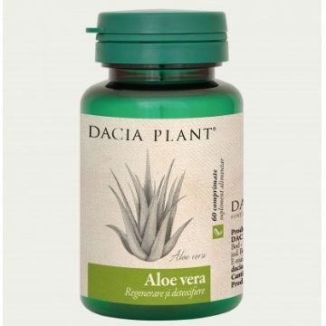Aloe Vera Dacia Plant 60 comprimate (Concentratie: 450 mg)