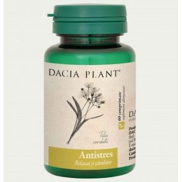 Antistres Dacia Plant 60 comprimate (Concentratie: 500 mg)
