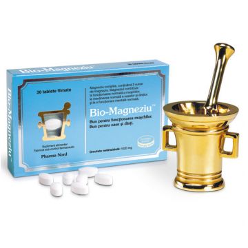 Bio-Magneziu Pharma Nord 30 tablete (TIP PRODUS: Suplimente alimentare, Concentratie: 200 mg)