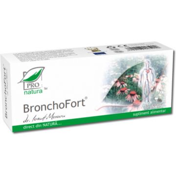 Bronchofort Laboratoarele Medica capsule (Ambalaj: 150 capsule, Concentratie: 310 mg)