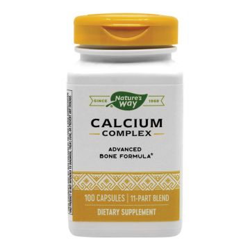 Calcium Complex Bone Formula SECOM Natures Way 100 capsule (Concentratie: 257 mg)