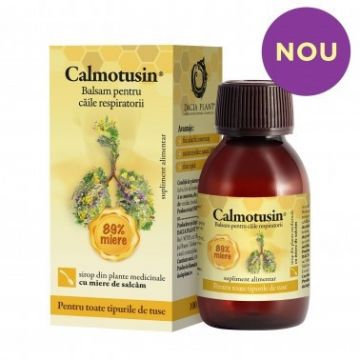 Calmotusin cu miere sirop 100 ml (Concentratie: 100 ml)