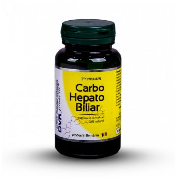 Carbo Hepato Biliar, 60 capsule, Dvr Pharm (Ambalaj: 60 capsule)