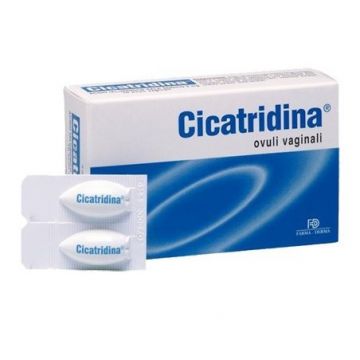 Cicatridina Ovule Vaginale Farma-Derma NaturPharma 10 bucati (Concentratie: 187 mg)