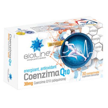 Coenzima Q10 30 mg Helcor 30 tablete (Concentratie: 30 mg)