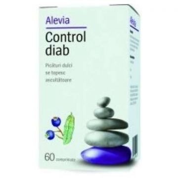 Control diab Alevia 60 comprimate (Concentratie: 398 mg)
