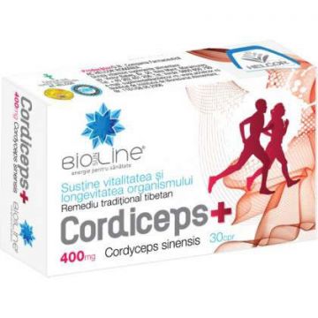 Cordiceps Plus Helcor 30 tablete (Concentratie: 400 mg)