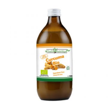 Curcuma suc bio 100% pur 500 ml Health Nutrition (Gramaj: 500 ml)