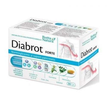 Diabrot Forte Rotta Natura 30 capsule (Concentratie: 621 mg)