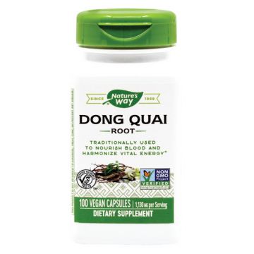 Dong Quai SECOM Natures Way 100 capsule (Concentratie: 565 mg)