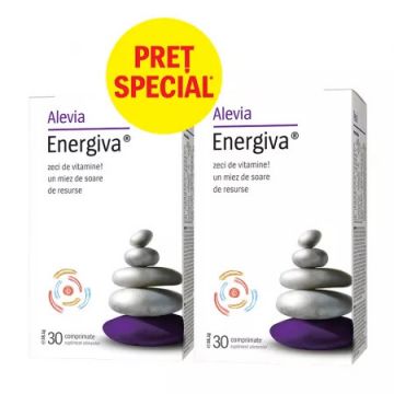 Energiva Fem Alevia 30 + 30 comprimate (TIP PRODUS: Suplimente alimentare, Concentratie: 520 mg)