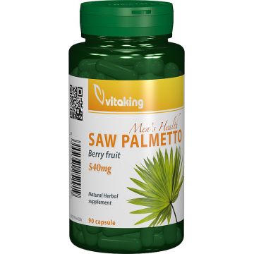 Extract de palmier pitic (Saw palmetto) Vitaking 90 capsule (Concentratie: 540 mg)