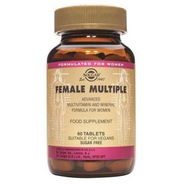 Female Multiple (Multivitamine Femei) Solgar 60 tablete (Concentratie: 60 tablete)